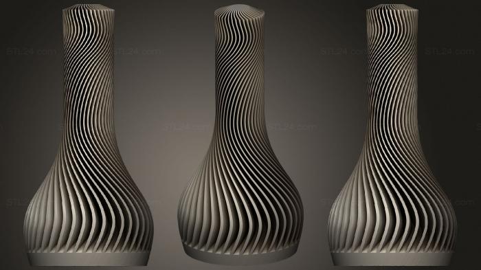 Vases (The Unvase, VZ_1188) 3D models for cnc